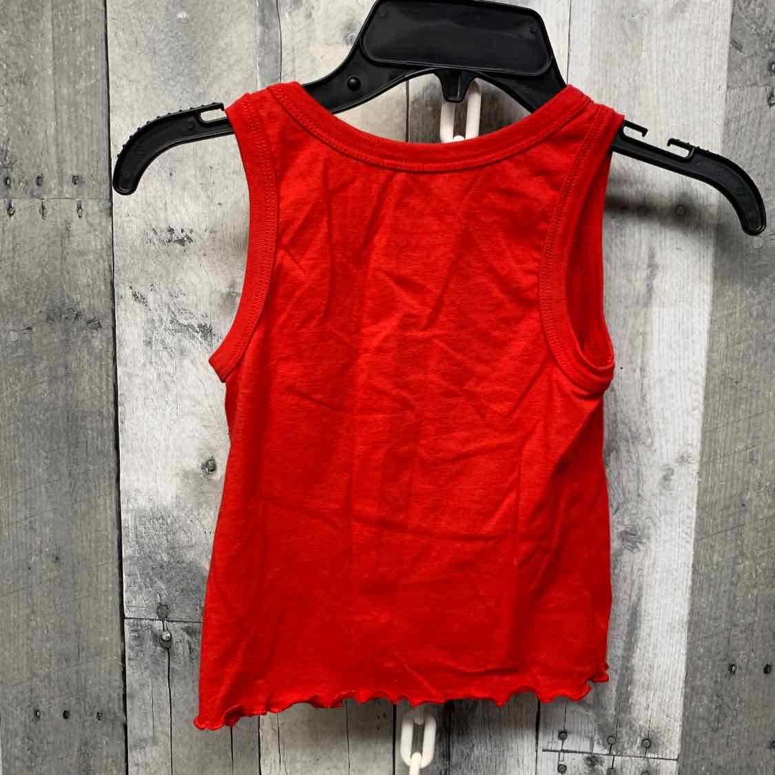 Size 4/5 Red Graphic Hello Kitty Tank Top