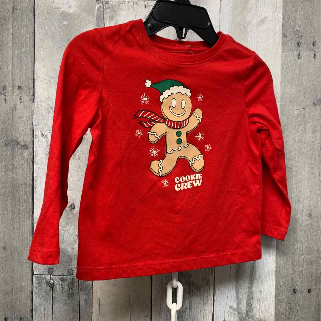 Size 18 Months Red Graphic Holiday Brands Long Sleeve Shirt