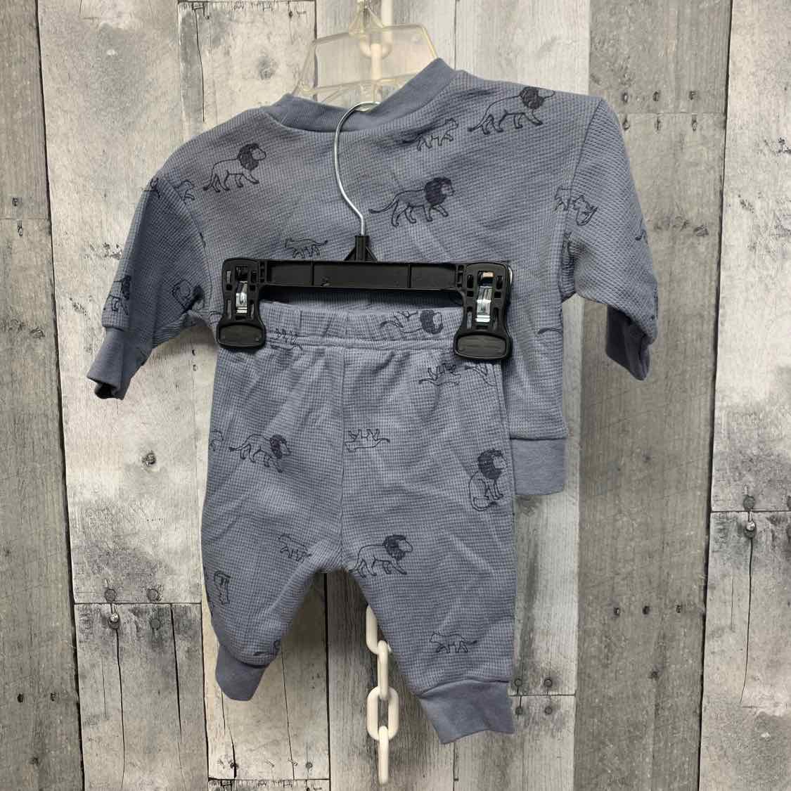 Size 0-3 Months Blue Child of Mine Shirt/Pants