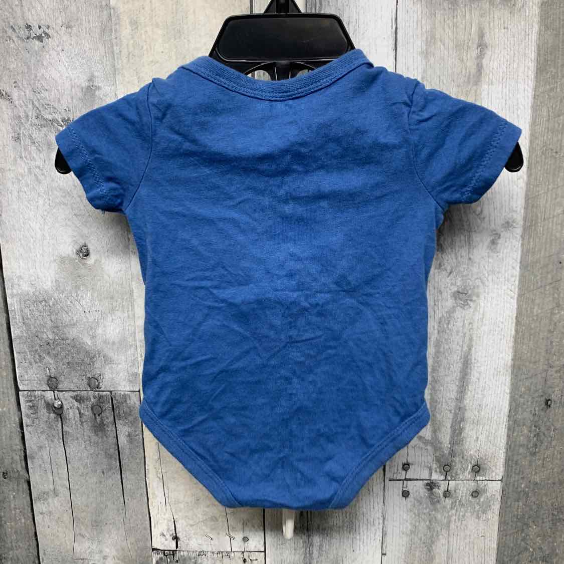 Size 3 Months Blue Sport Brand Bodysuit