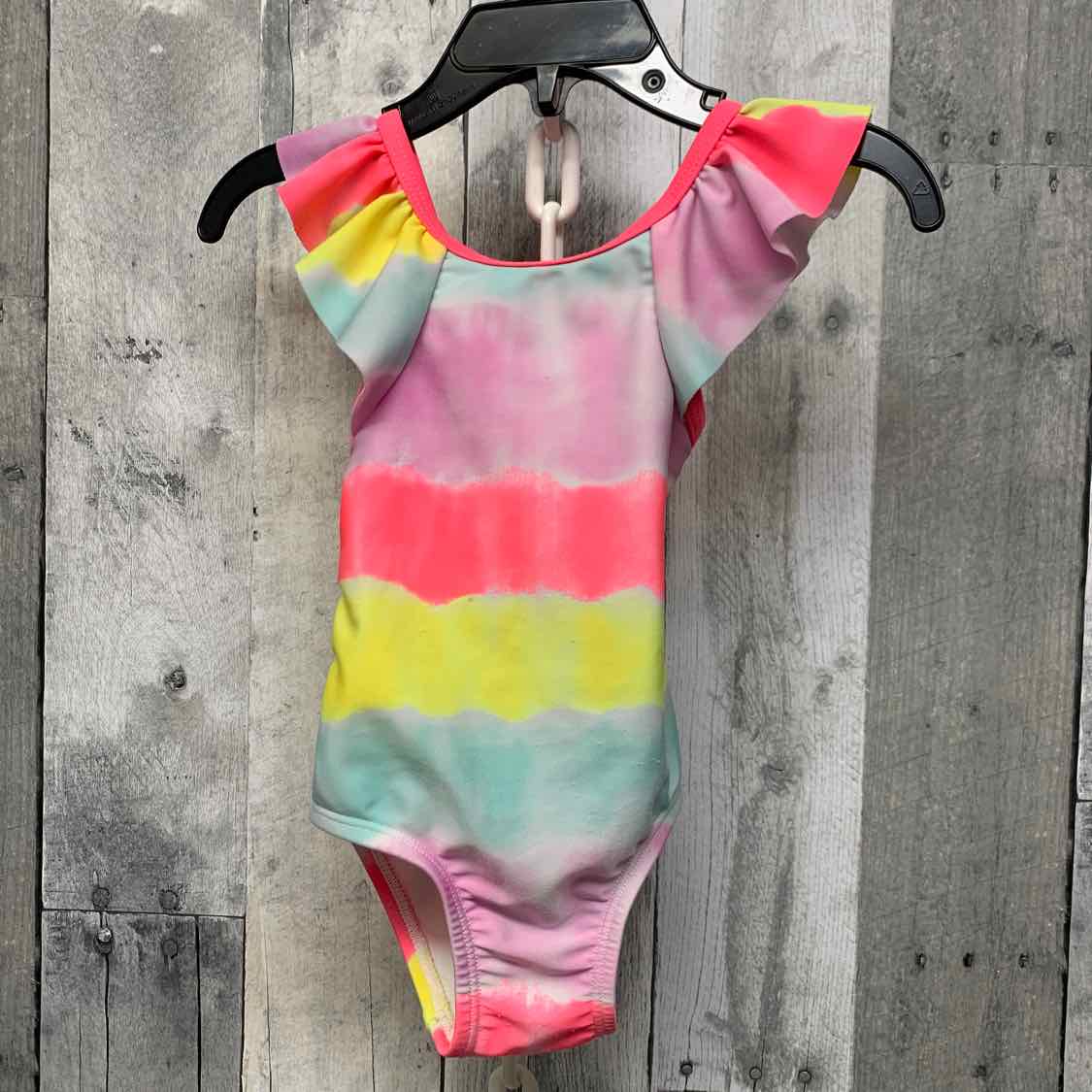 Size 12 Months Pink Cat & Jack Swim Suit - 1pc