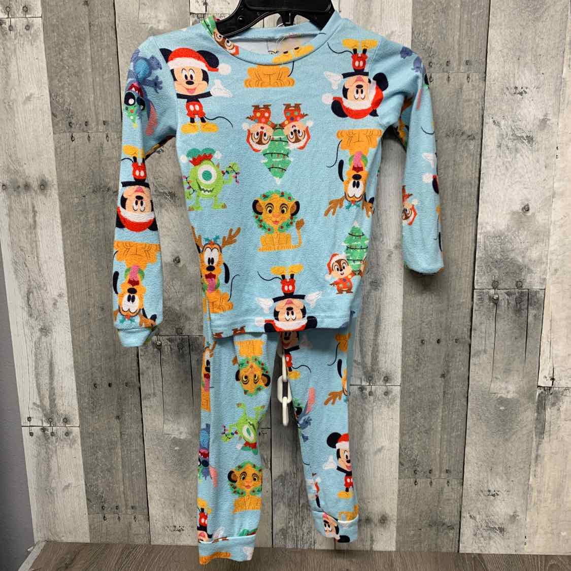 Size 6 Blue Print Disney 2pc PJs