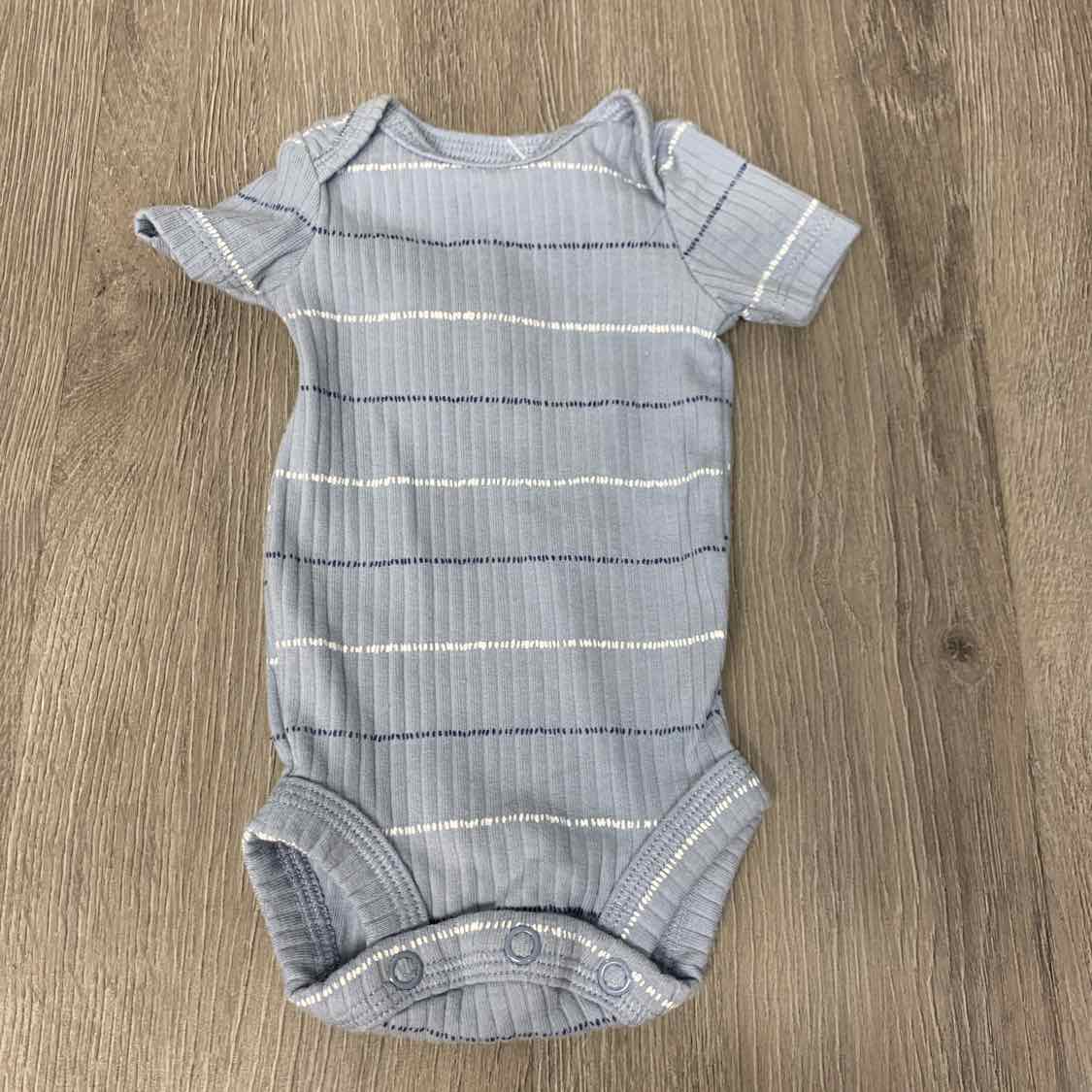 Size Preemie Blue Just One You Bodysuit