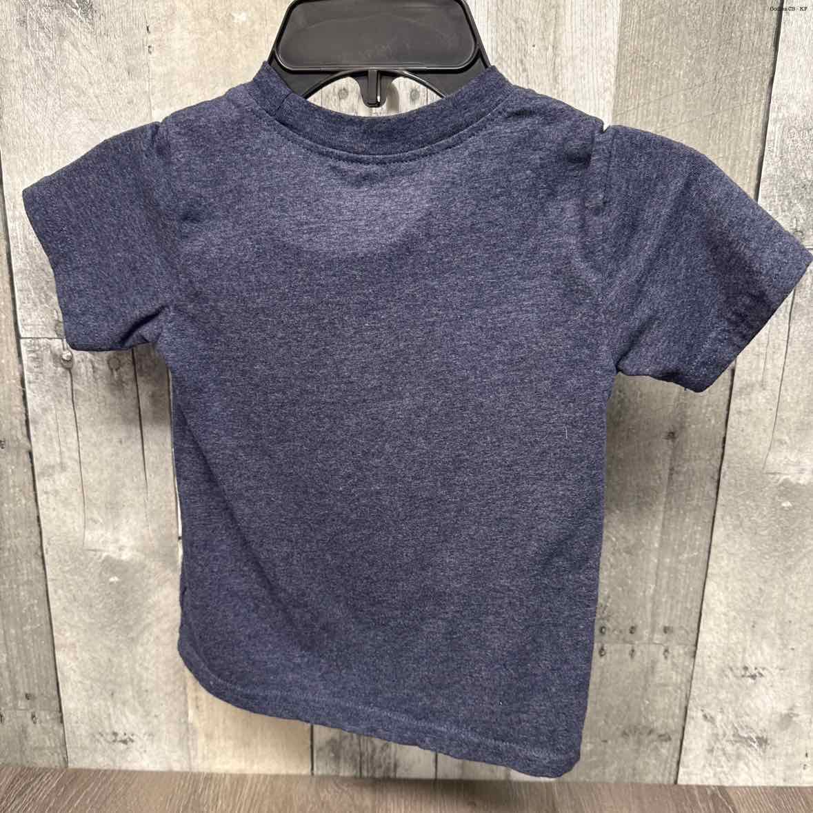 Size 4 Navy Graphic Marvel T Shirt