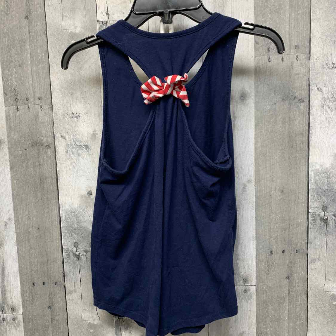 Size 14/16 Navy/Red Holiday Brands Tank Top