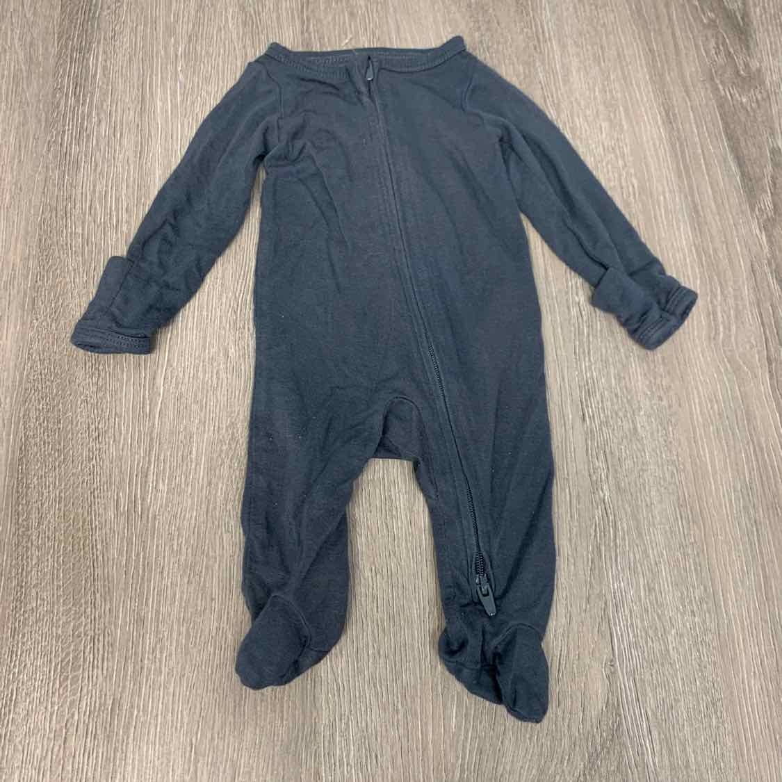 Size Preemie Gray Carter's Footy PJs