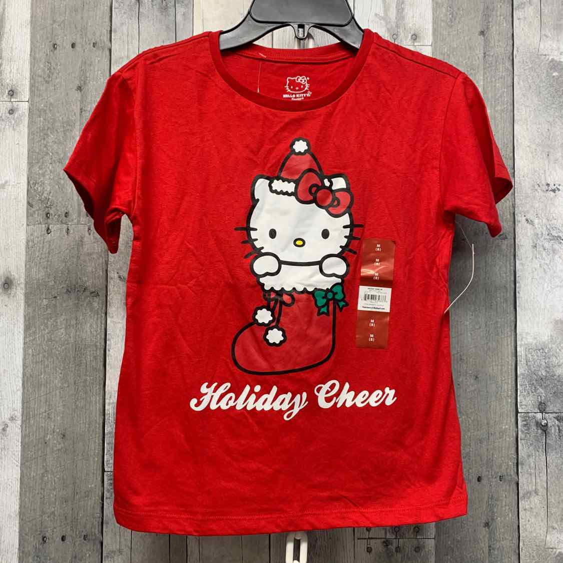 Size 8 Red Graphic Hello Kitty T Shirt