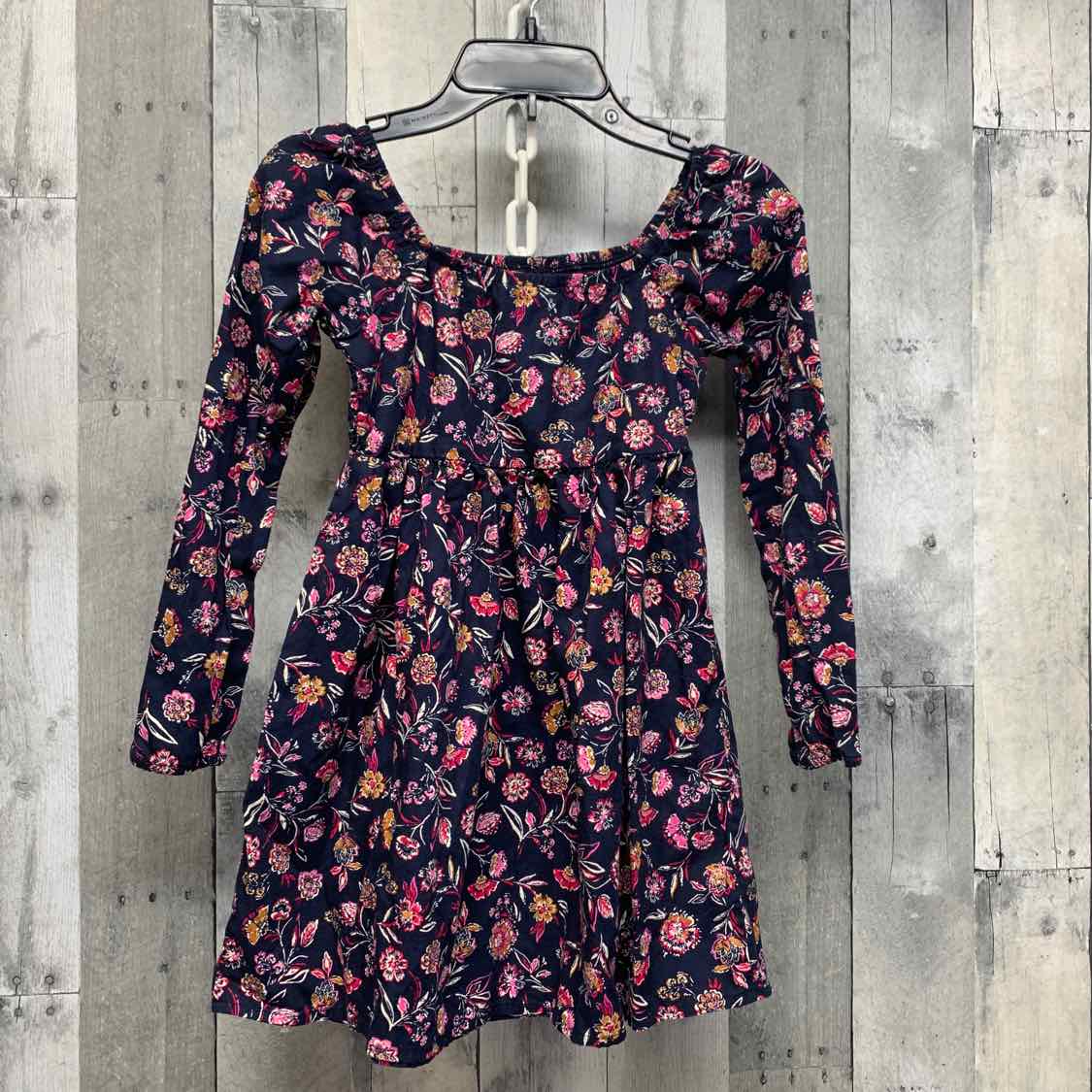 Size 6/6X Navy Gap LS Dress