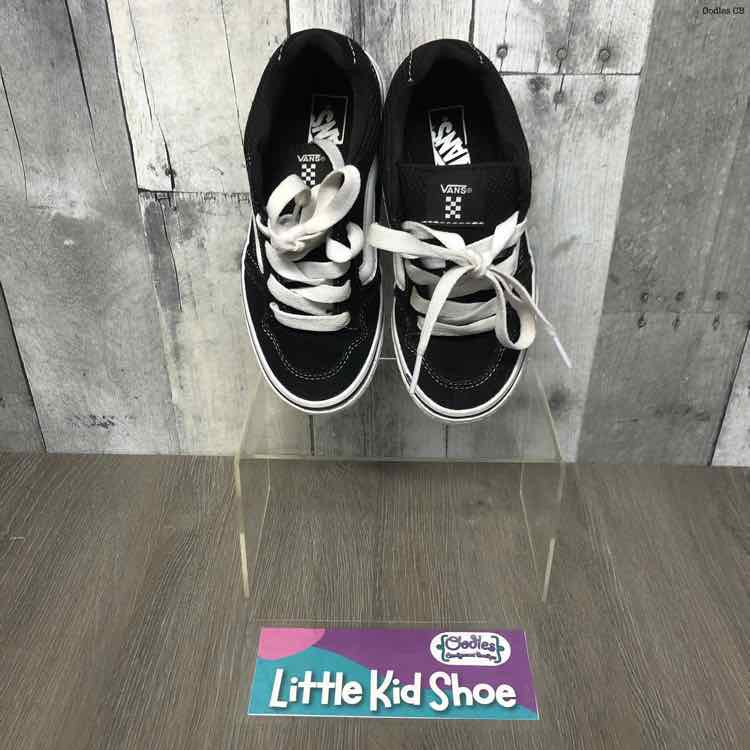 Size 13 Black/White Vans Sneakers