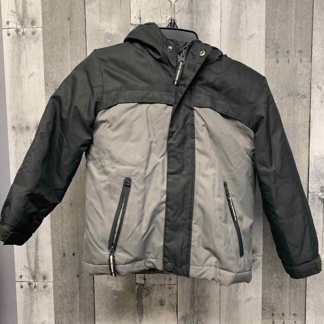 Size 4T Gray/Black Carter's Snow Jacket