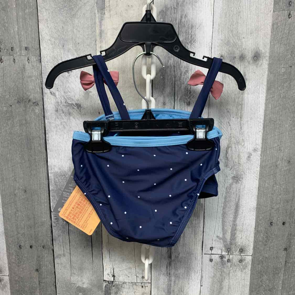 Size 4T Navy/White Disney Store Swim Suit - 2pc+