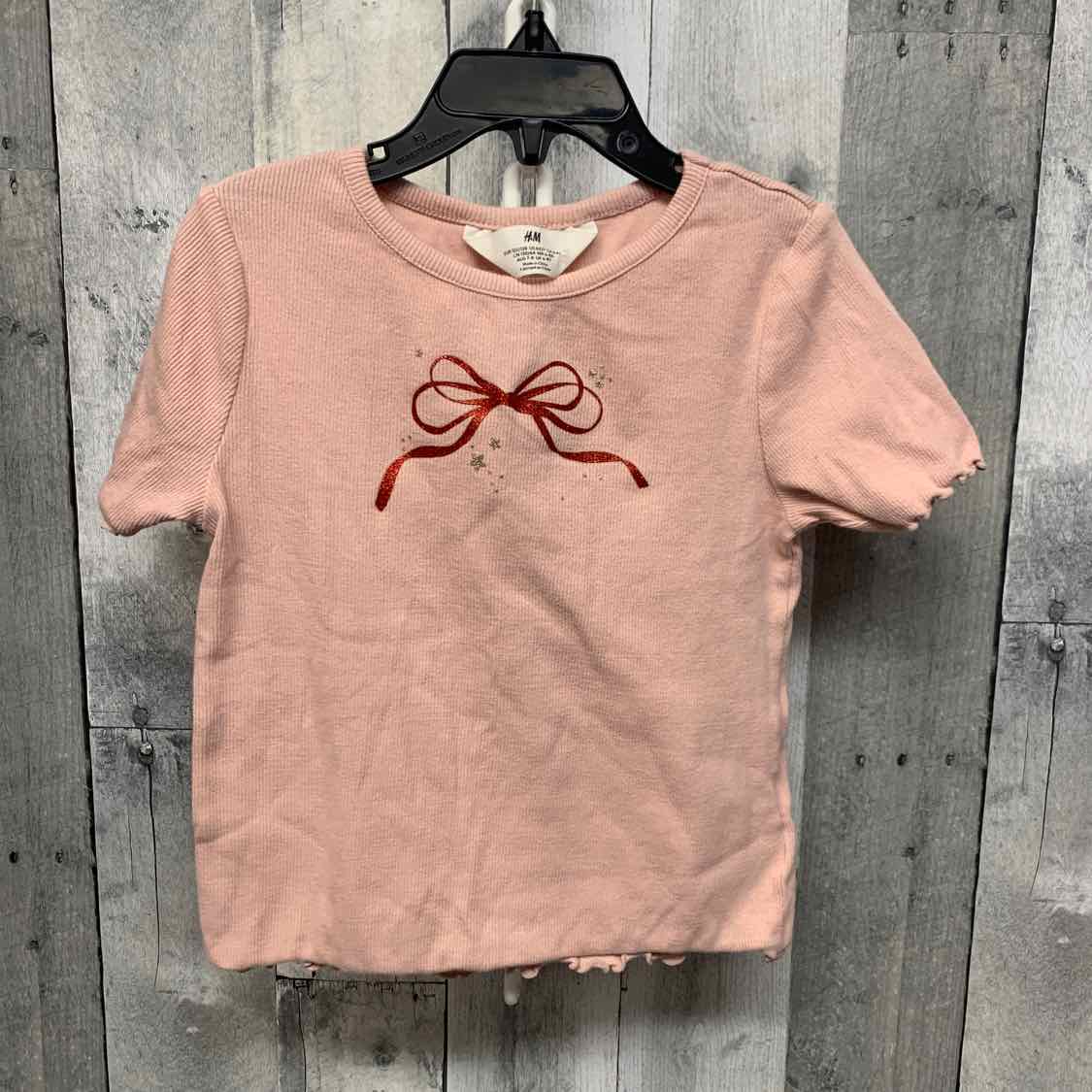 Size 6/7 Pink H&M T Shirt