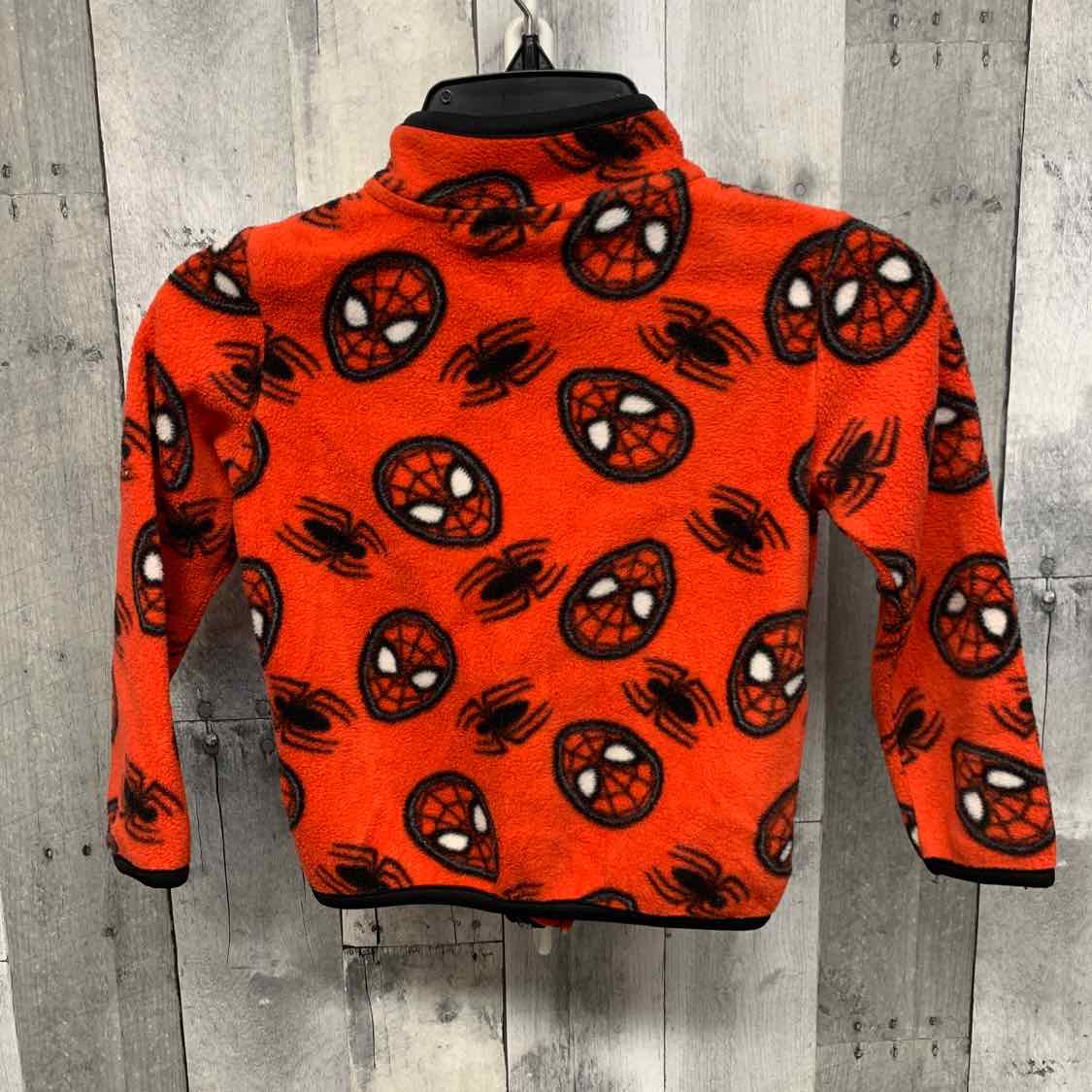 Size 4T Red Graphic Marvel Light Jacket