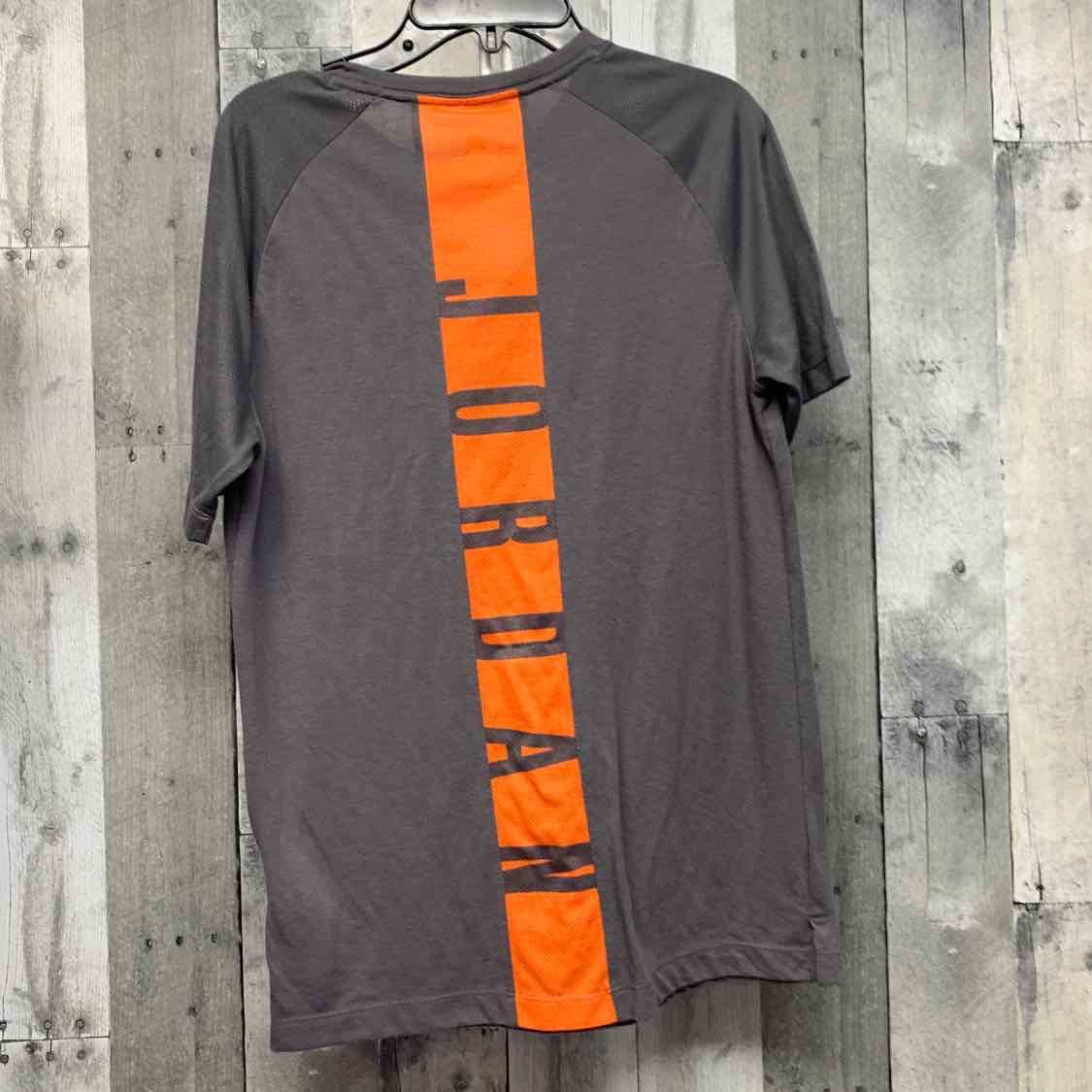 Size XLarge Gray/Orange Sport Brand T Shirt