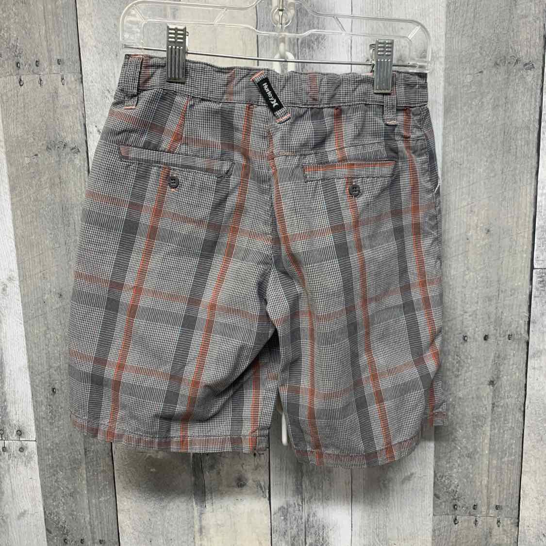 Size 5 Gray/Orange Hurley Shorts