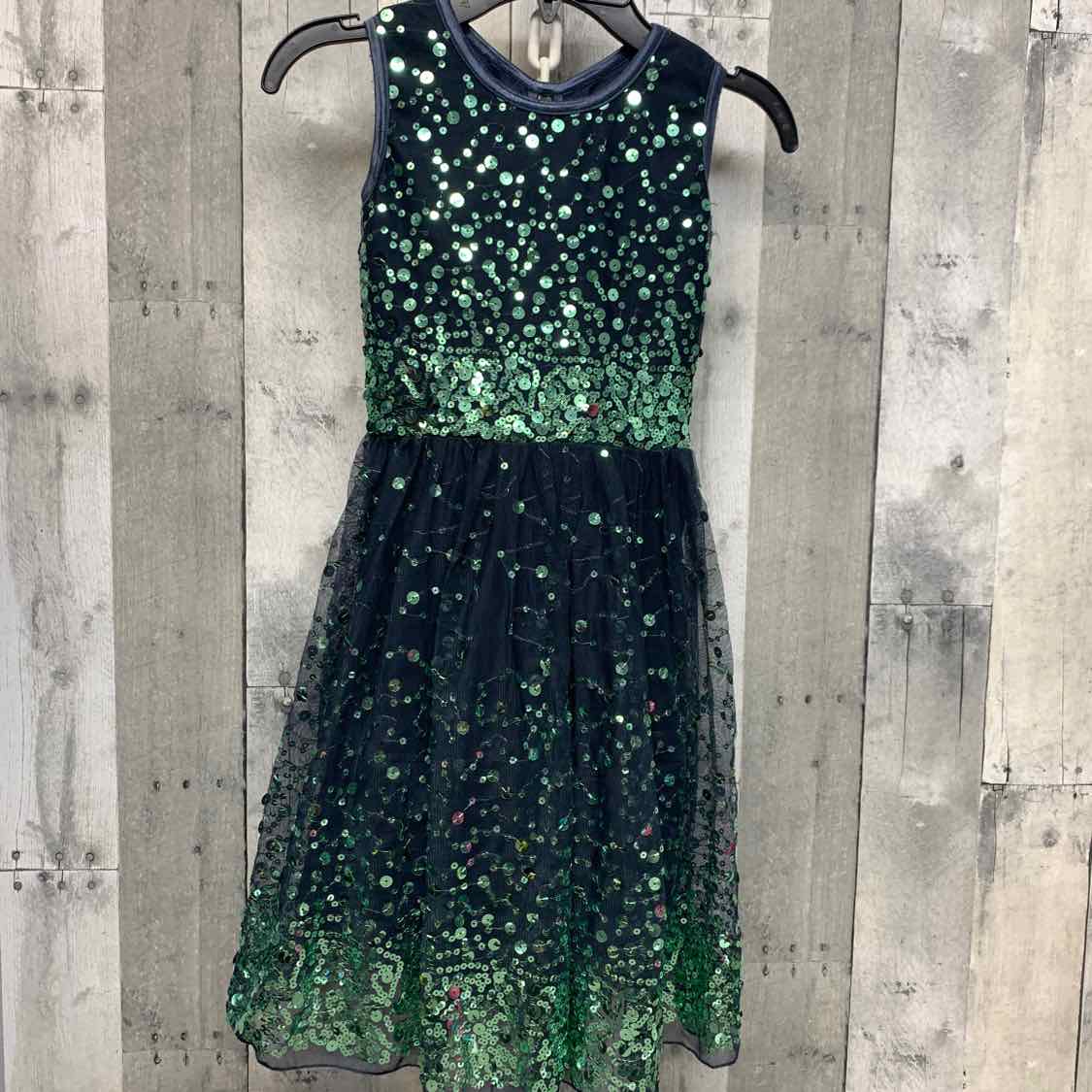 Size 7 Navy Mid Brand Dress - Party
