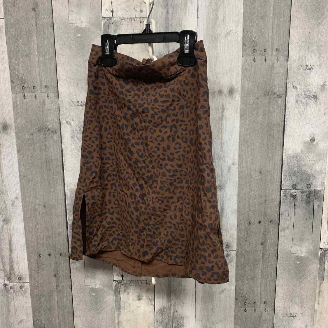 Size 4 Brown Animal Print Carter's Skirt