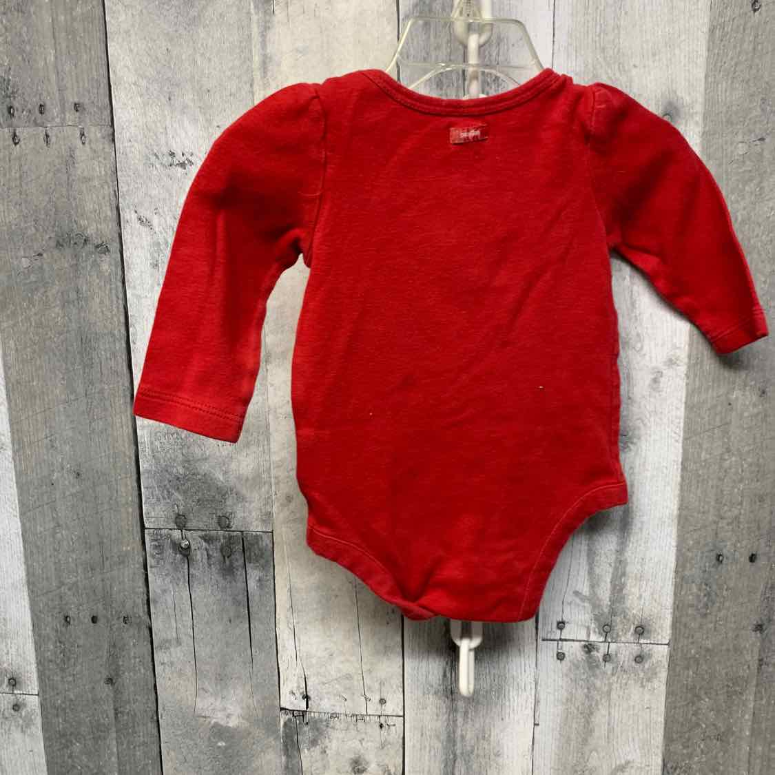 Size 3-6 Months Red Gap Bodysuit
