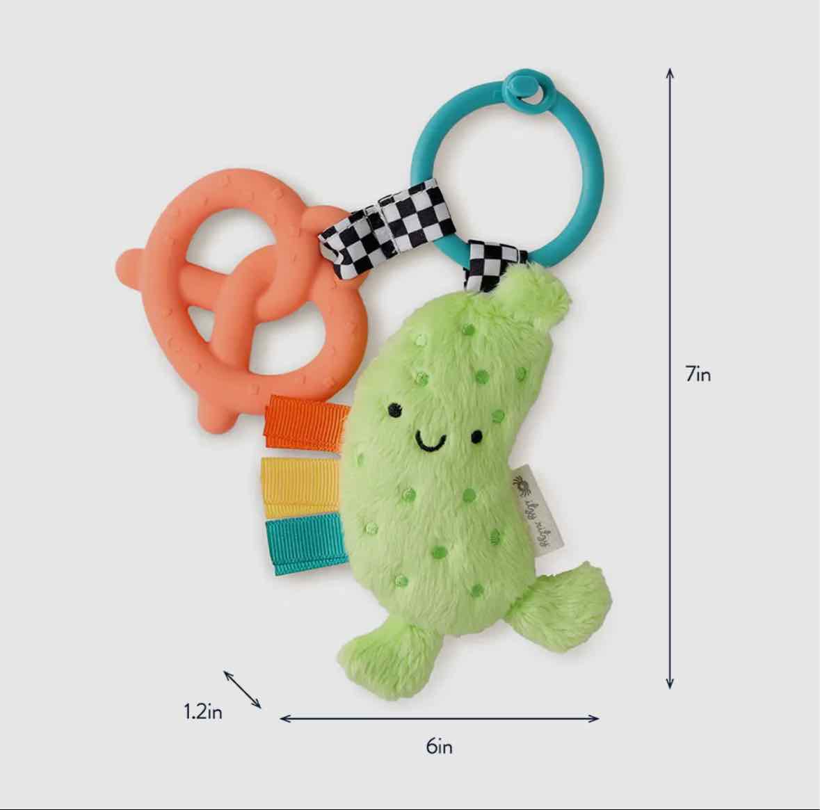 Itzy Ritzy Pal Plush + Teether - More Options - OodlesCB