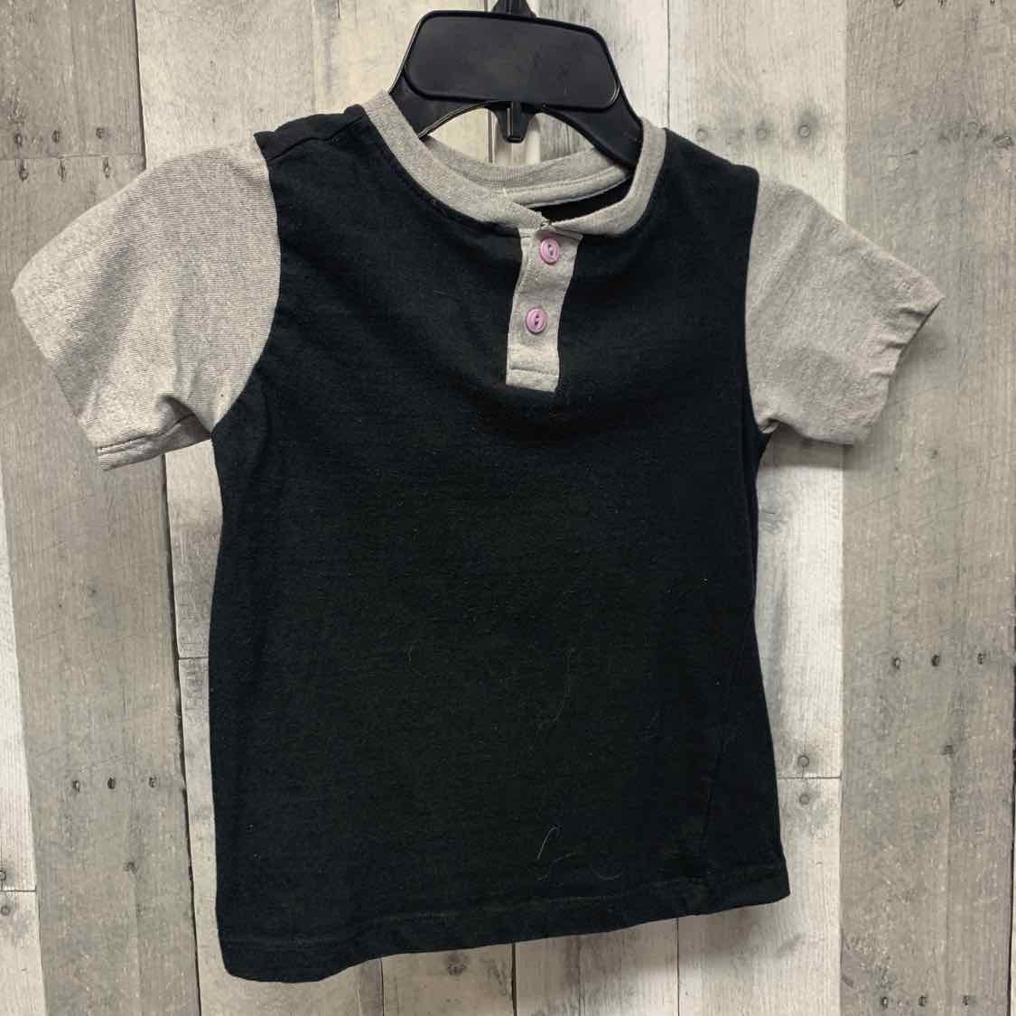 Size 5 Black/Gray Copper Denim T Shirt