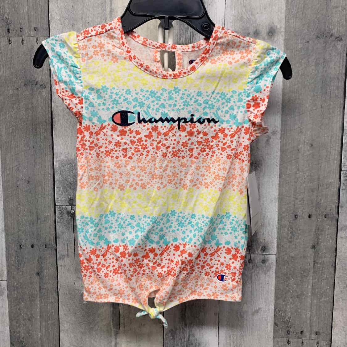 Size 4T White/Blue Champion T Shirt - OodlesCB