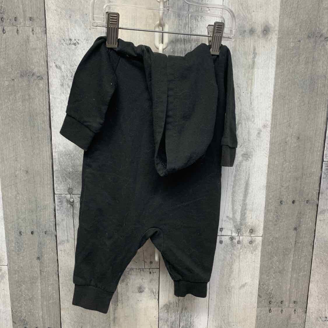 Size 3 Months Black Sportek Romper