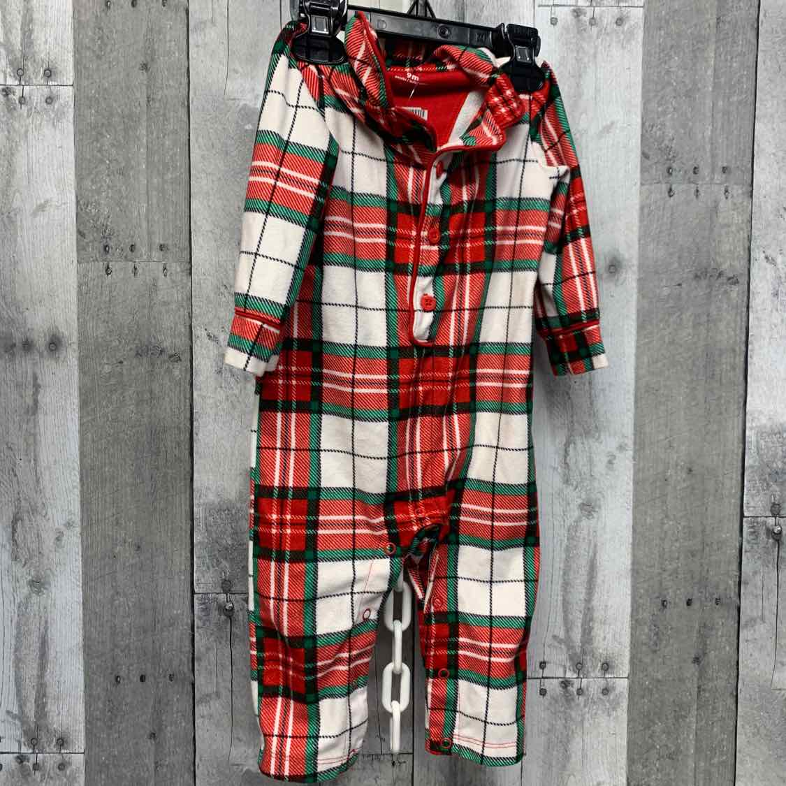 Size 9 Months Red/Green Carter's Romper