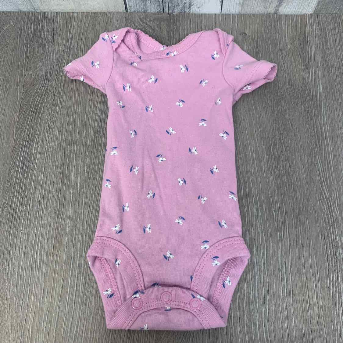 Size Preemie Purple Print Child of Mine Bodysuit