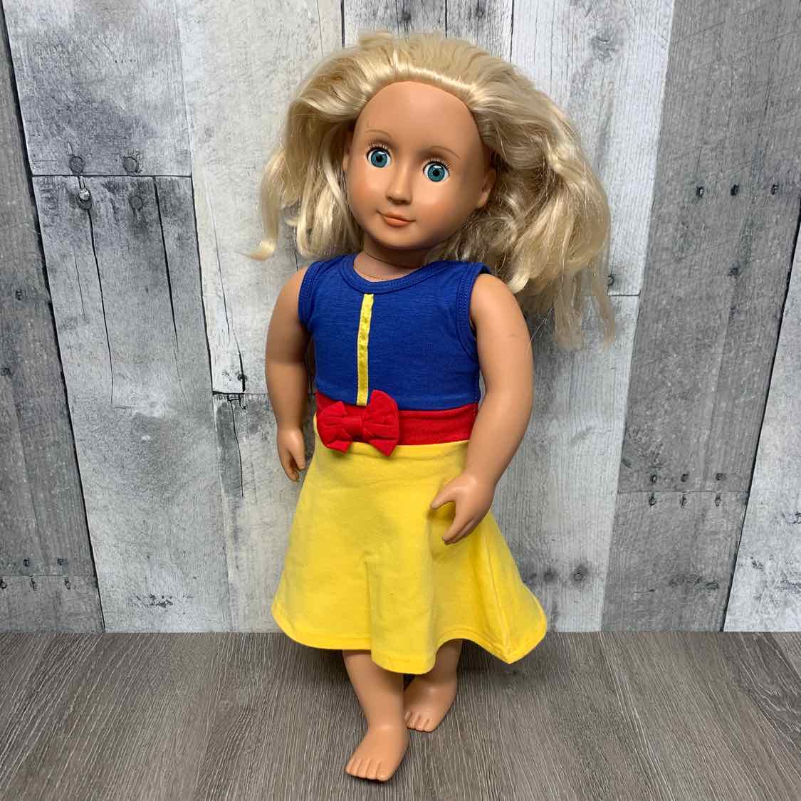 Apple Princess 18in Doll Dress