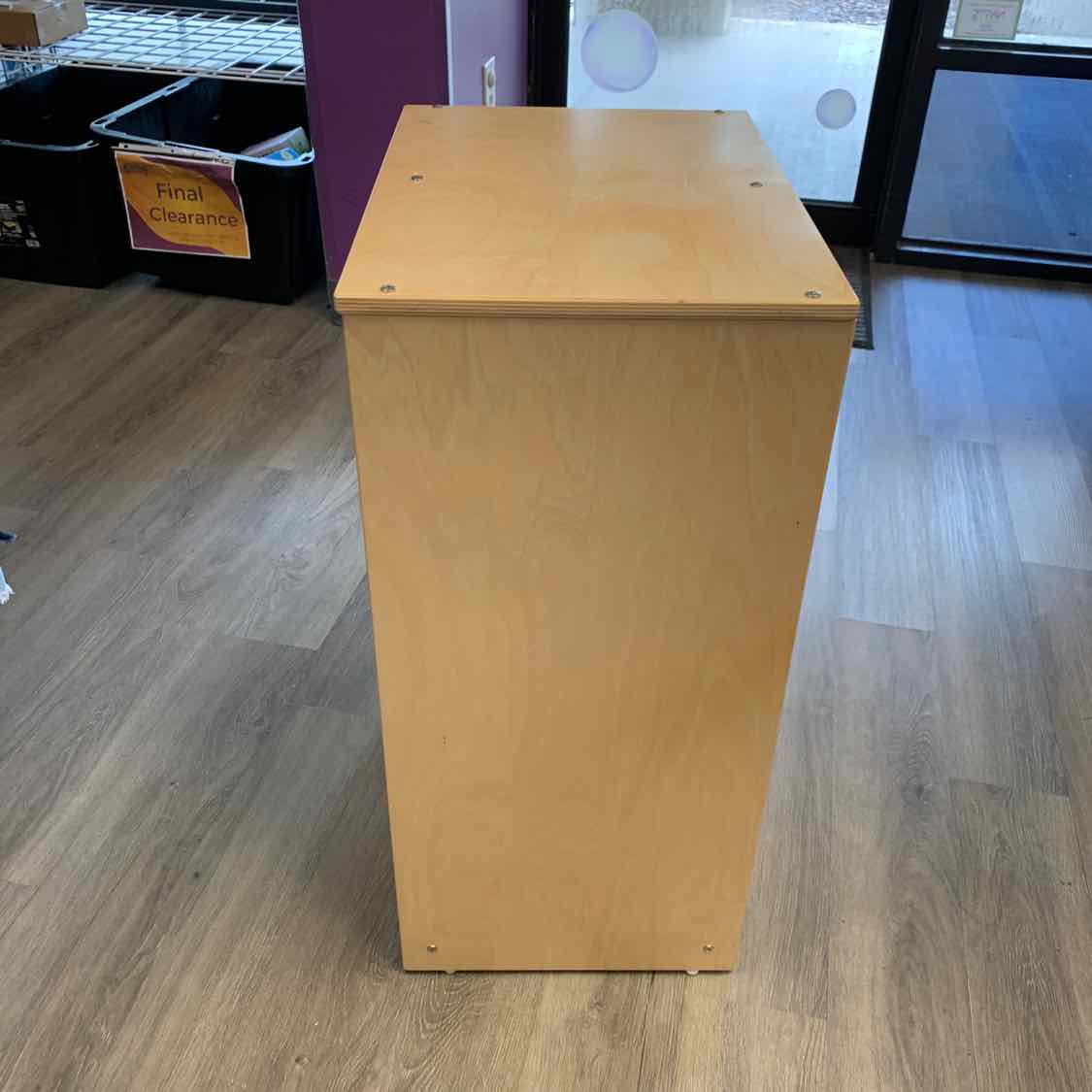 Name Brand Natural Wood Bookshelf