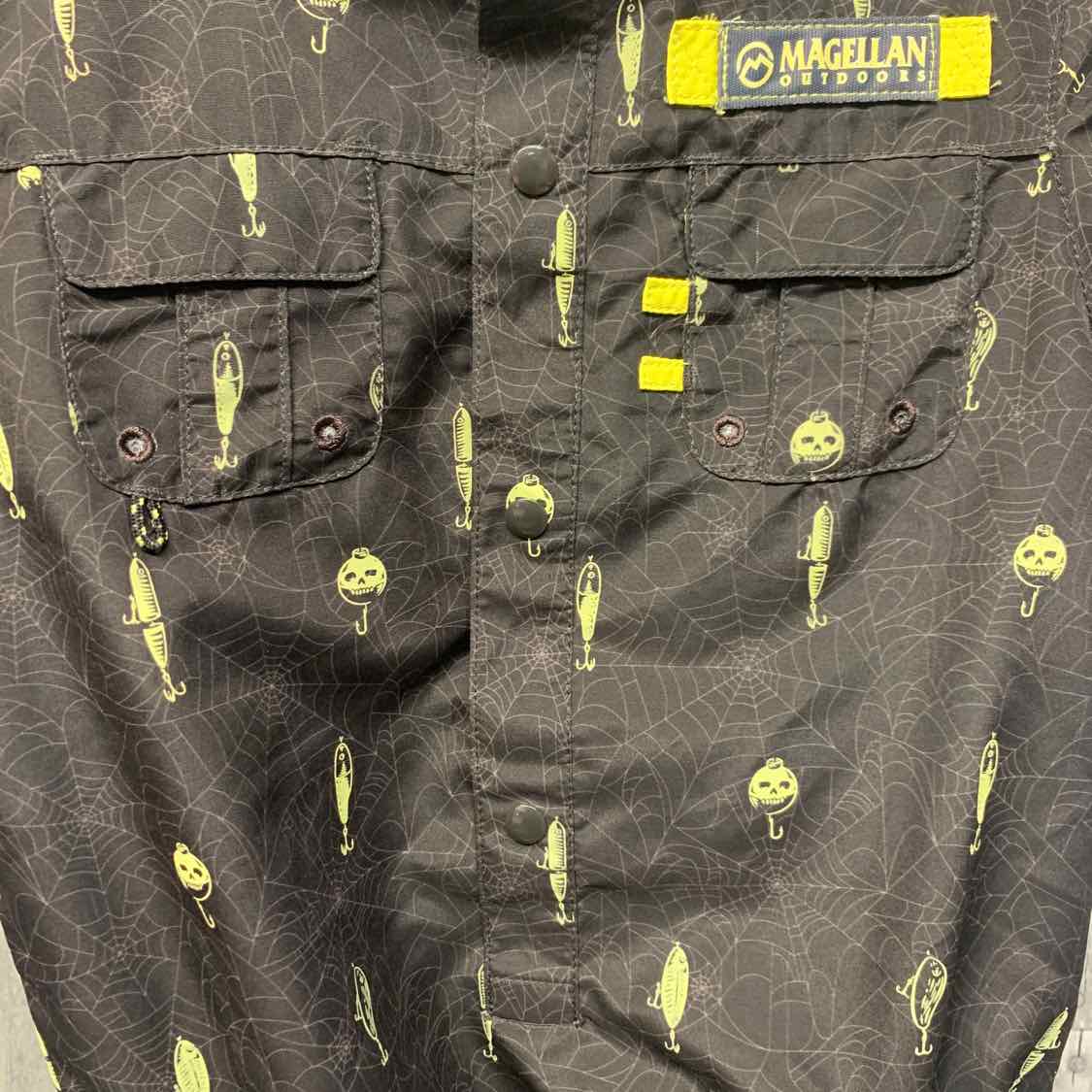 Size 12-18 Months Black Print Magellan Outdoors Bodysuit