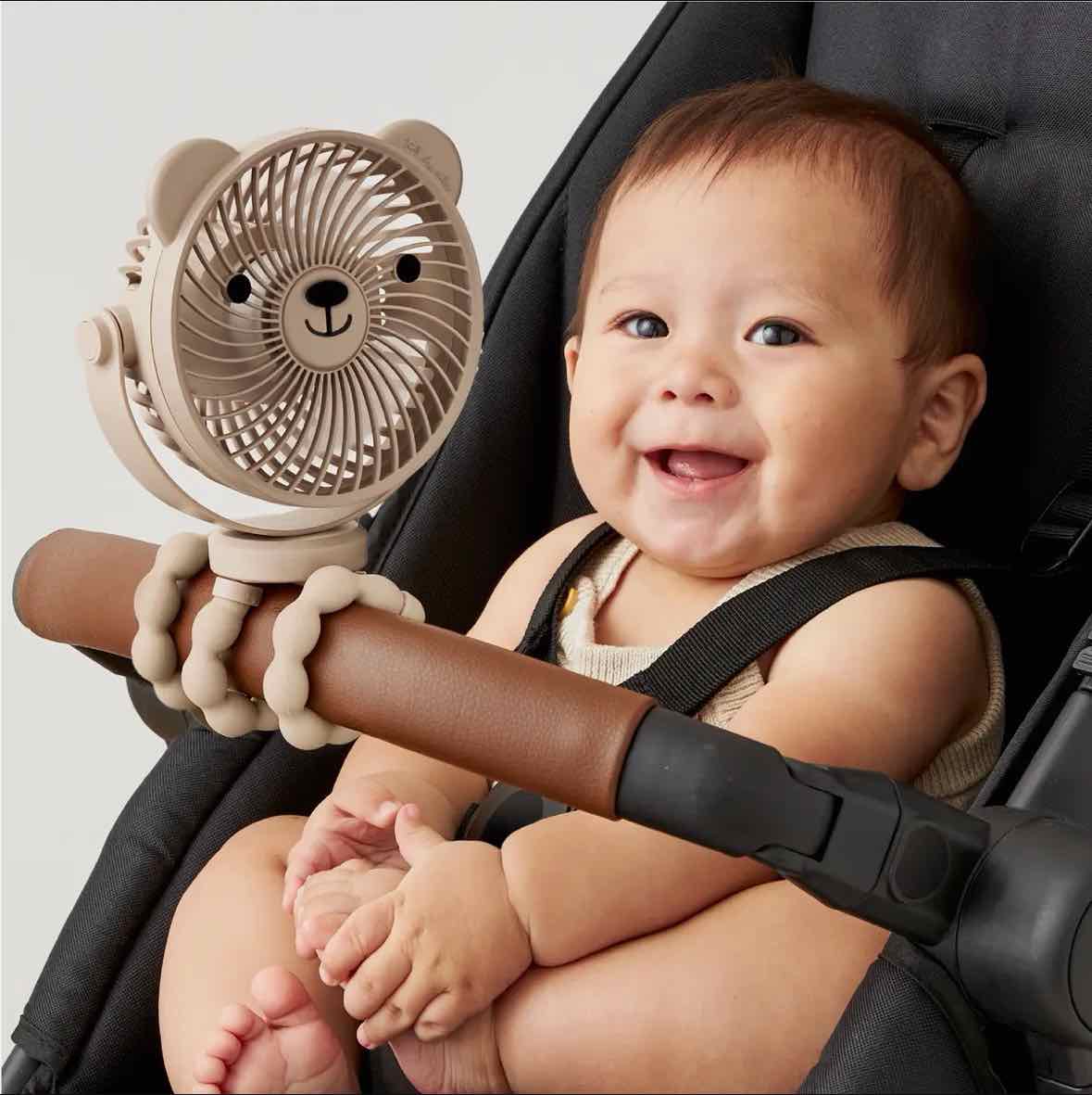 Itzy Ritzy Breeze 3-Speed Stroller Fan - OodlesCB