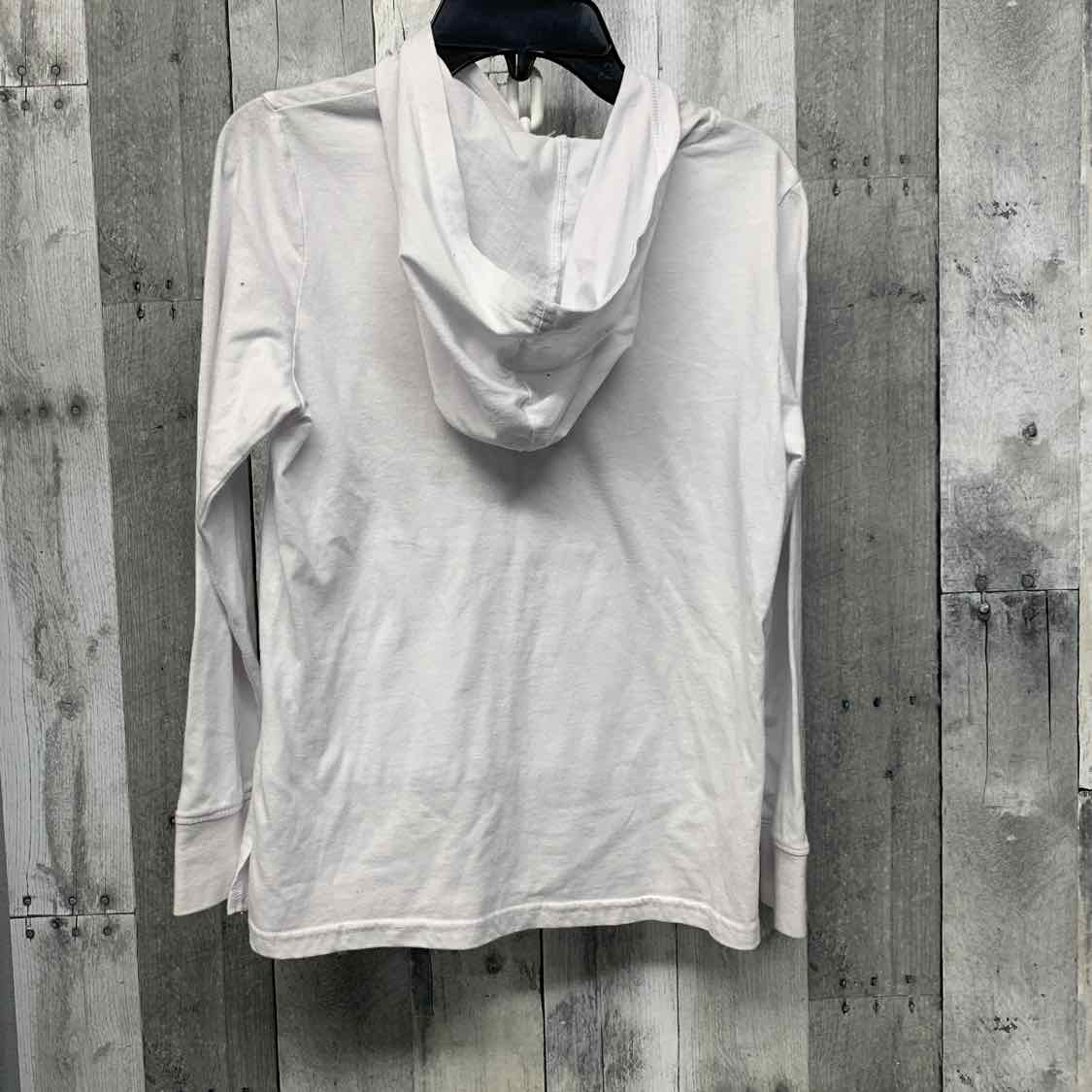 Size Large White Champion Long Sleeve Shirt