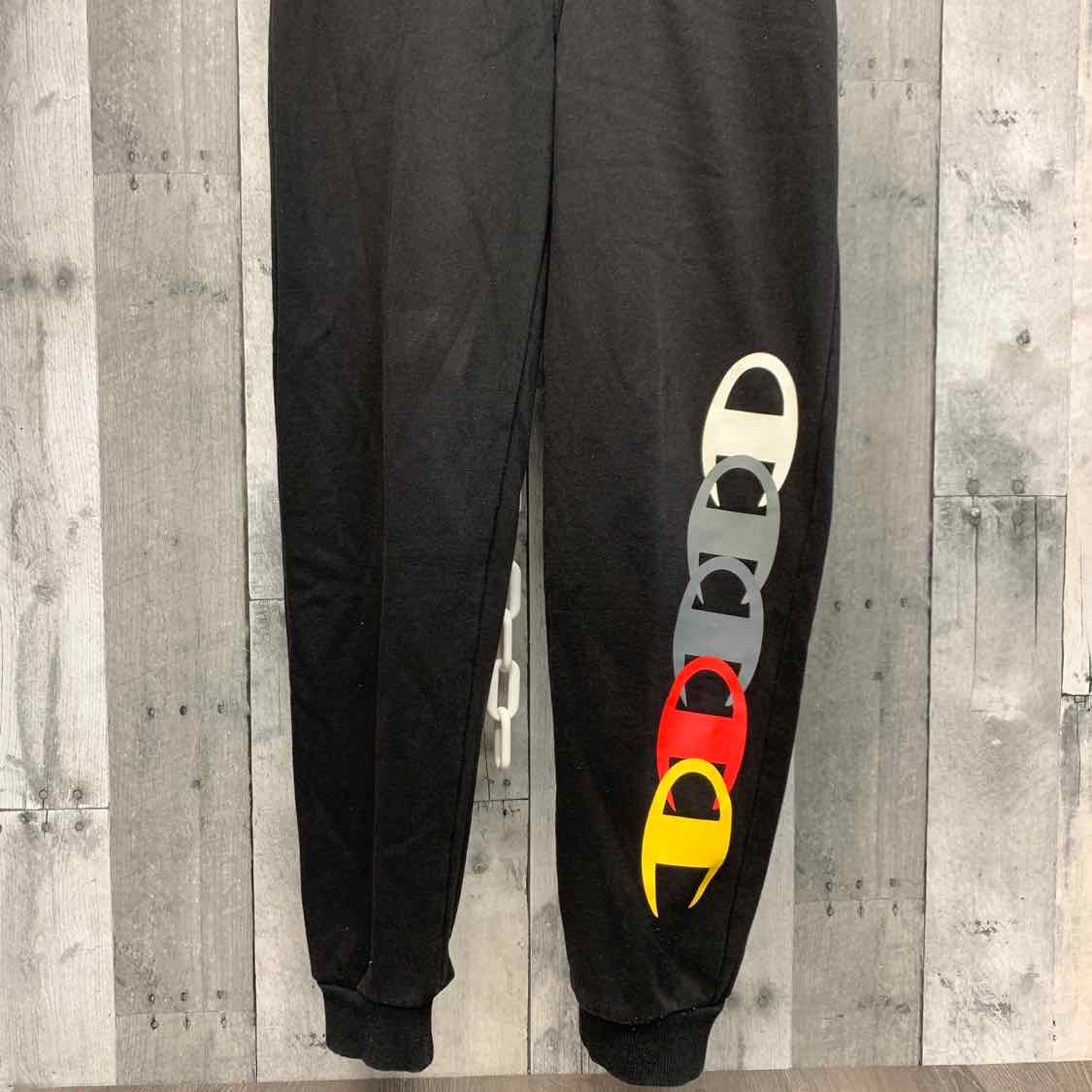 Size Large Black Champion Athletic Pants