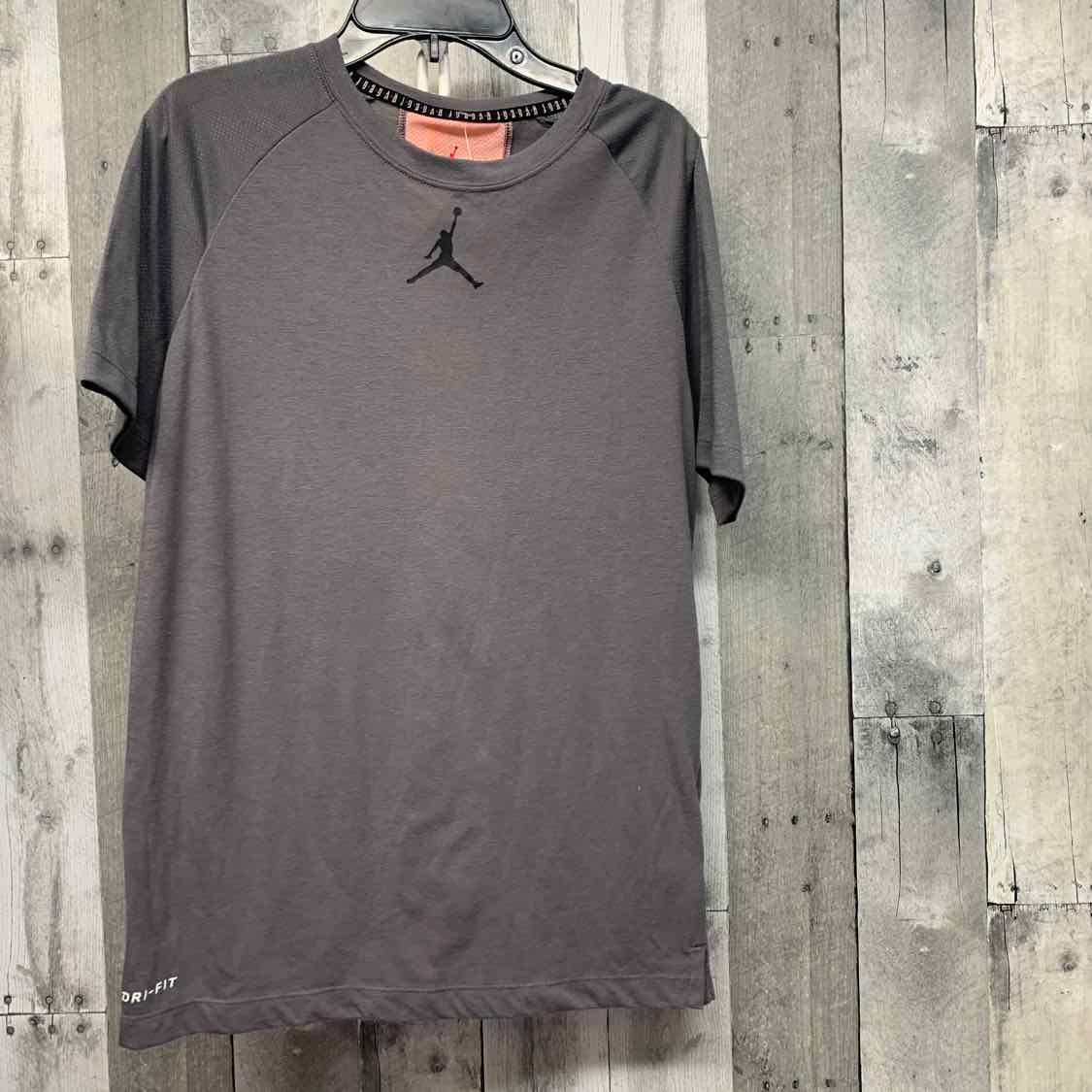 Size XLarge Gray/Orange Sport Brand T Shirt