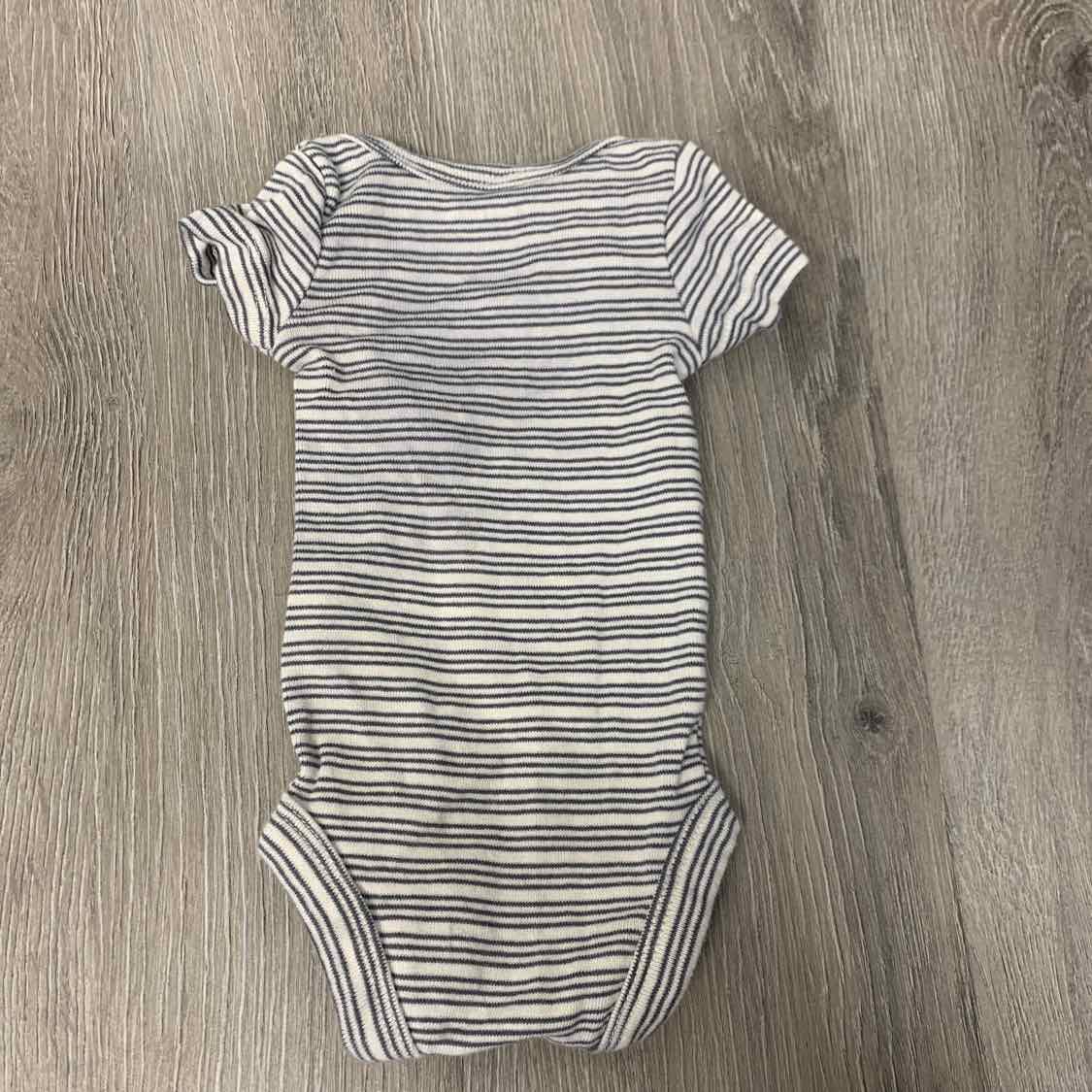 Size Preemie Gray Graphic Child of Mine Bodysuit