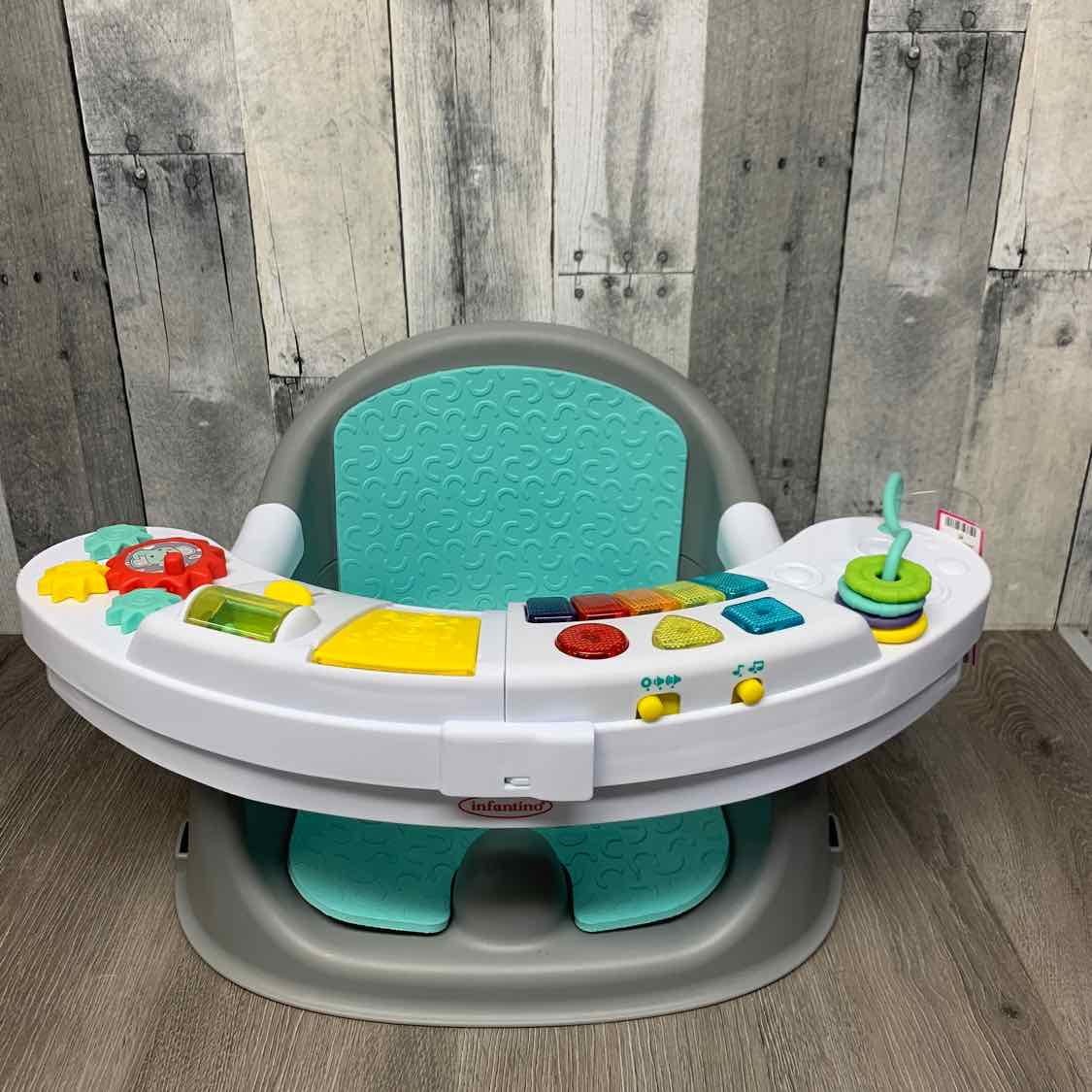 Infantino White/Teal Infant Seat