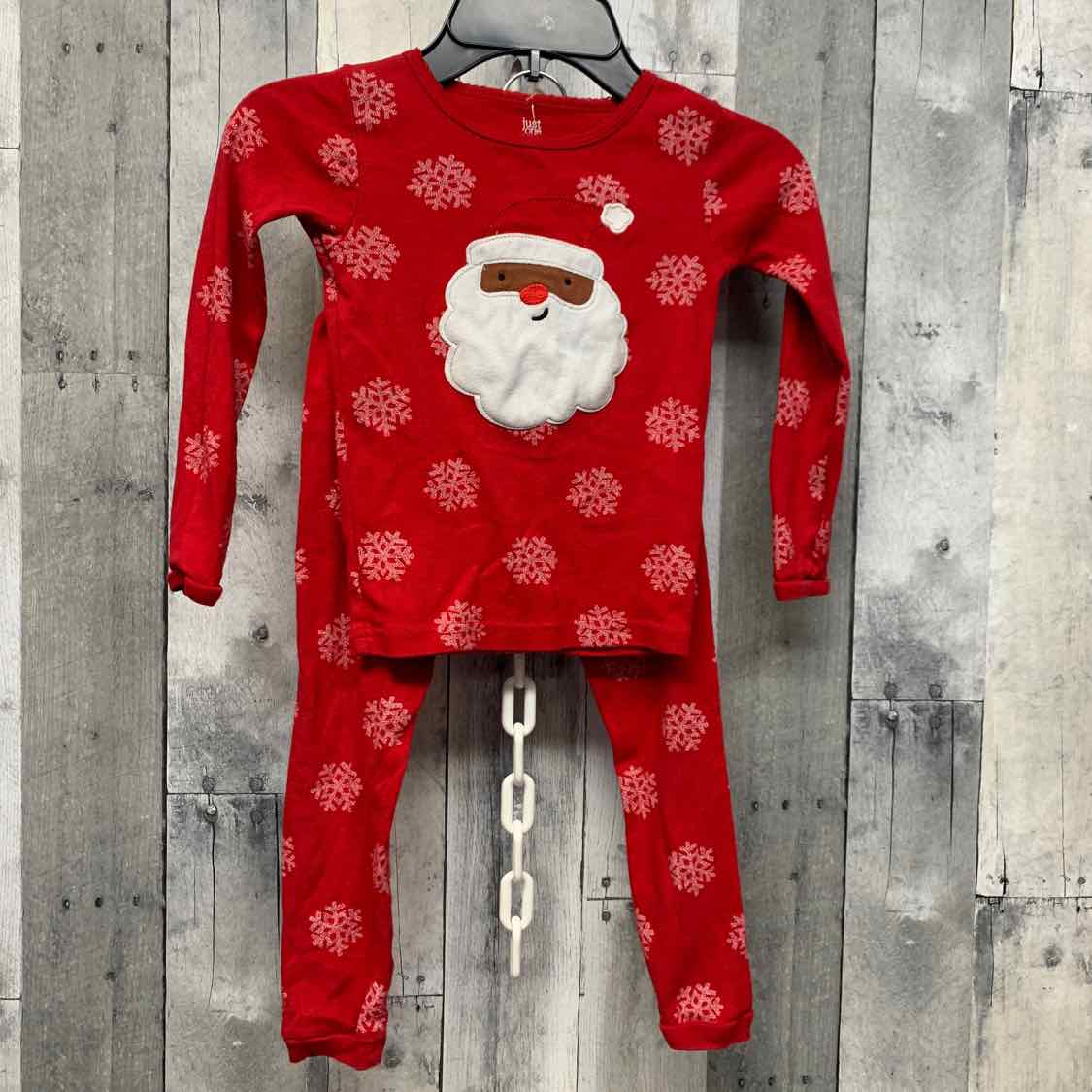 Size 4T Red/White Just One You 2pc PJs