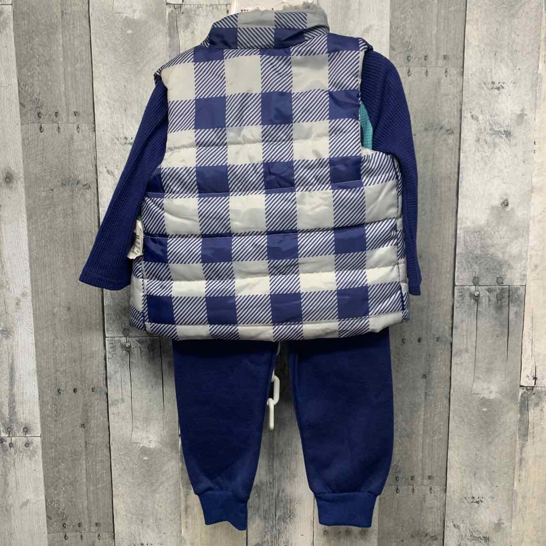 Size 2T Navy/Gray B Brand Shirt/Pants