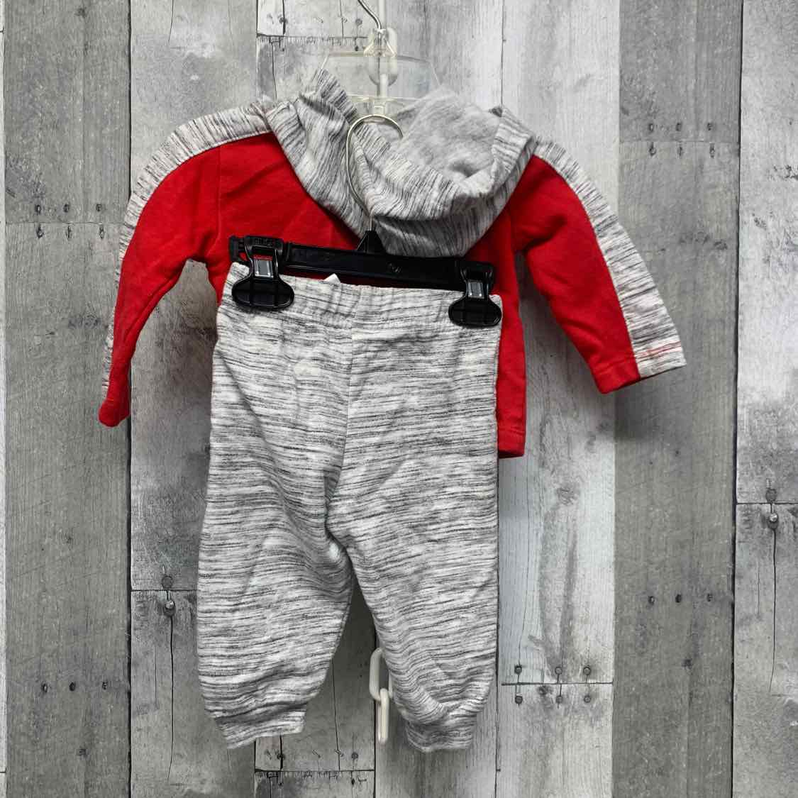Size 3-6 Months Gray/Red Disney Sweats - 2pc