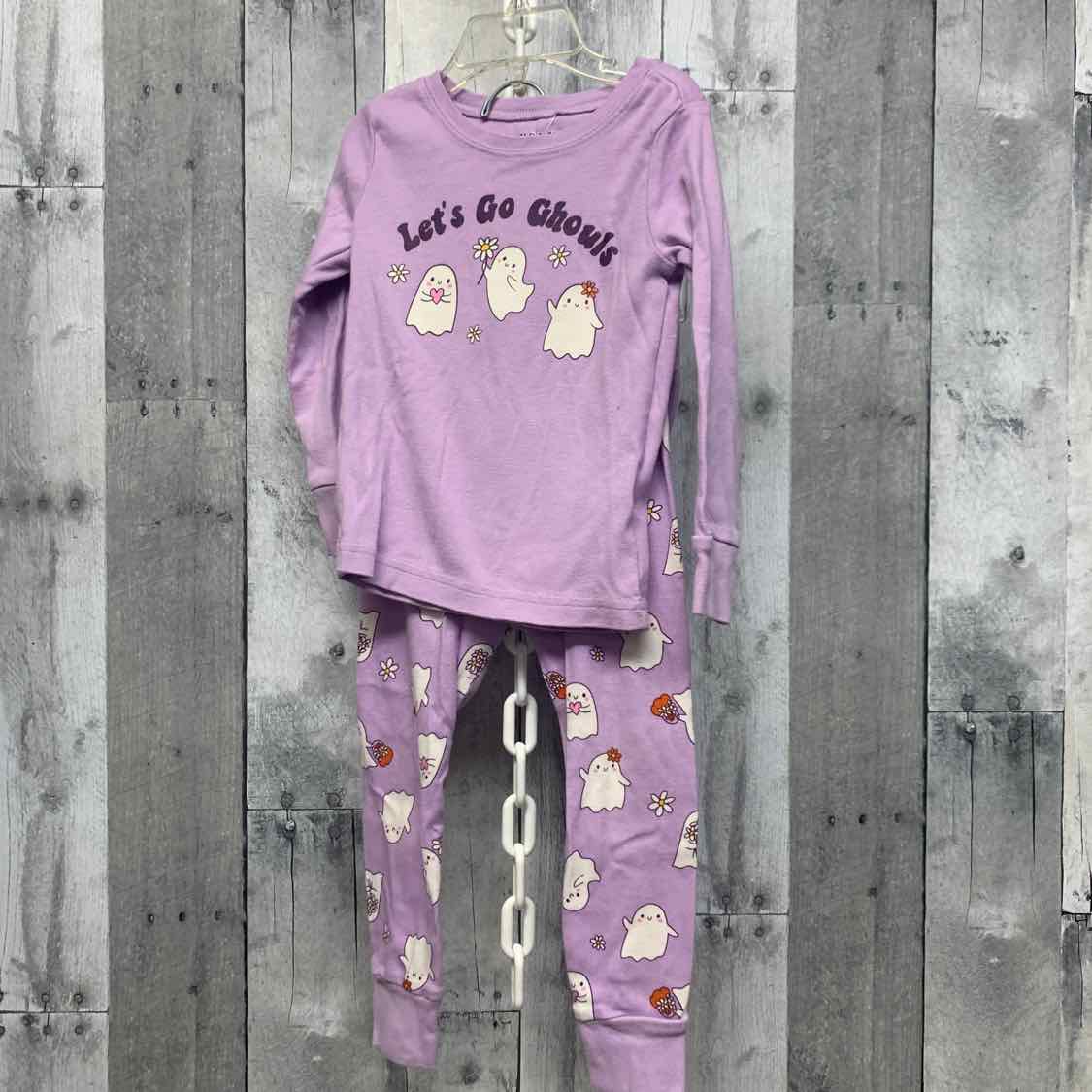 Size 2T Lavender/White Old Navy 2pc PJs