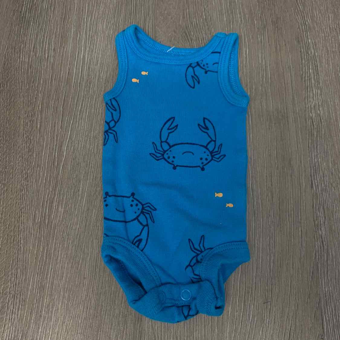 Size Preemie Blue Child of Mine Bodysuit