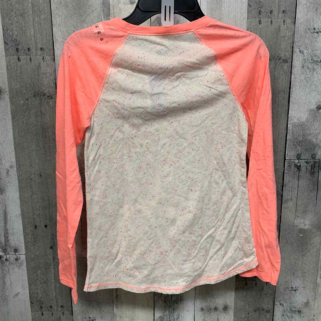 Size 10 Pink Justice Long Sleeve Shirt