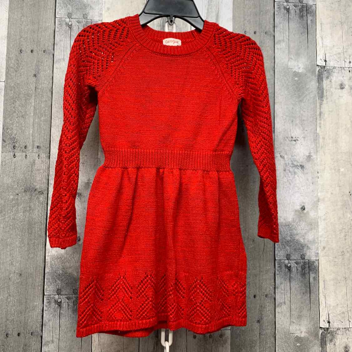 Size 6 Red Cat & Jack LS Dress