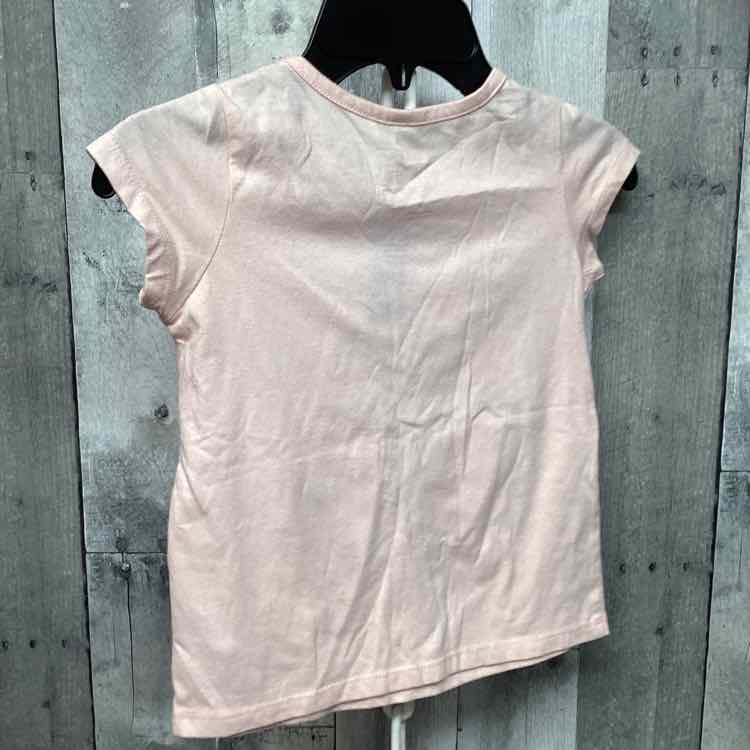 Size 6 Pink/Black Disney T Shirt - OodlesCB