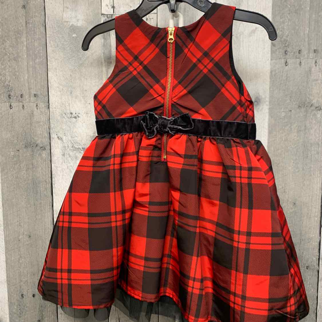 Size 2T Red/Black Cat & Jack Dress