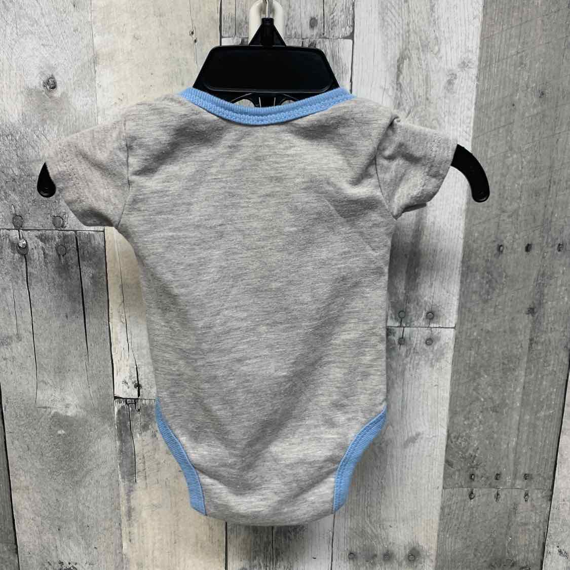 Size 3 Months Gray Graphic Champion Bodysuit