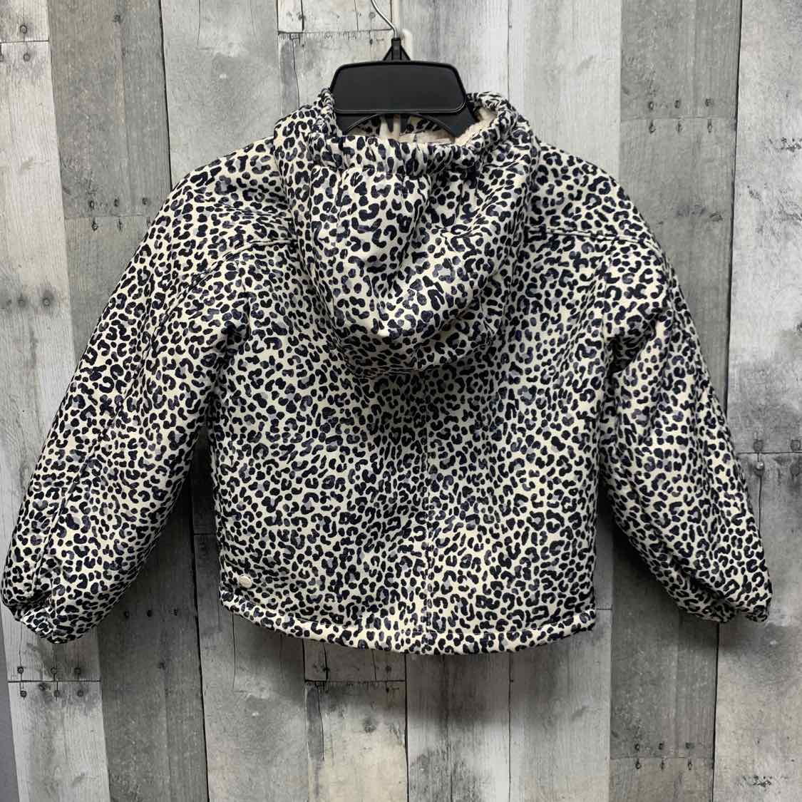 Size 4/5 Tan Animal Print All in Motion Snow Jacket