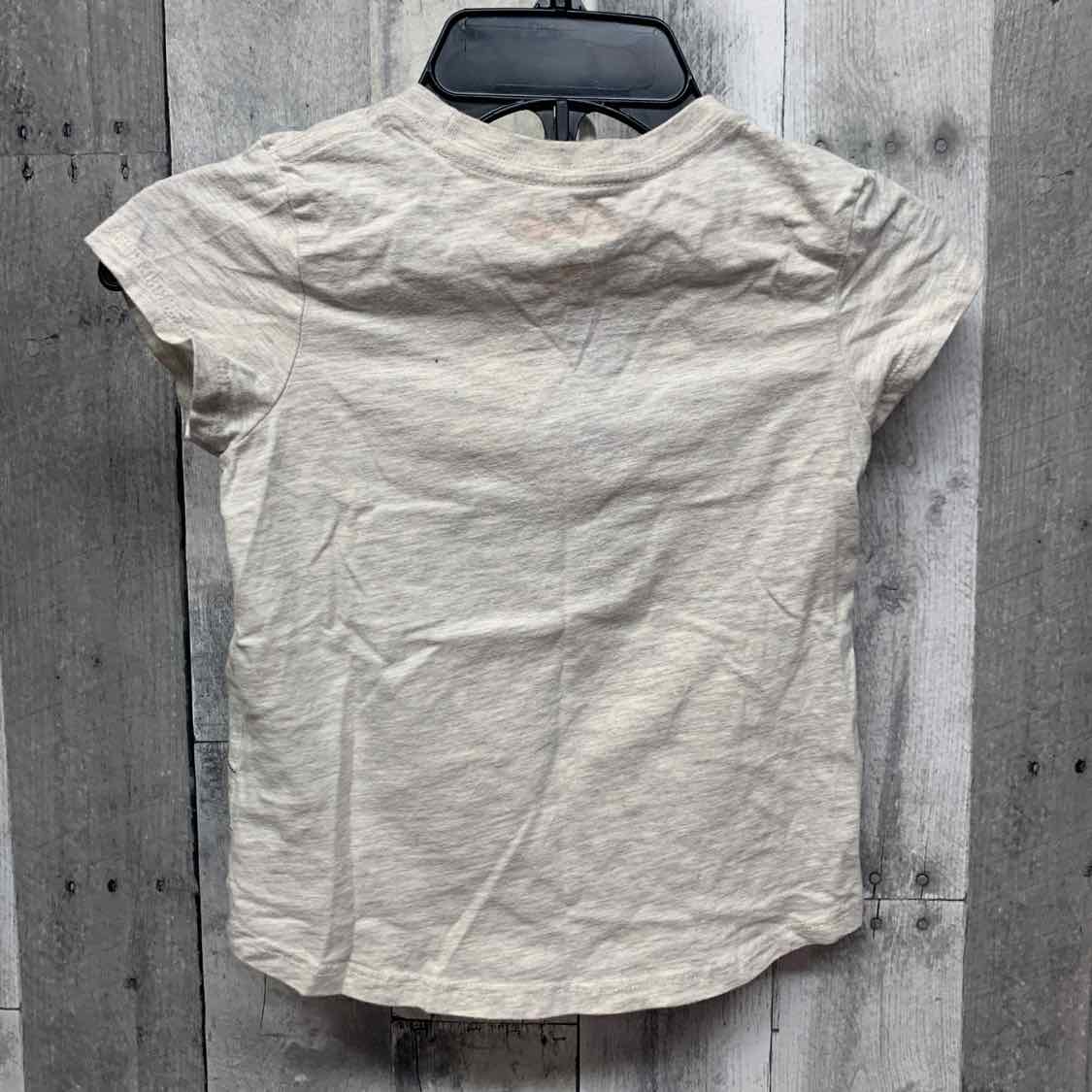 Size 5T Gray Print Disney T Shirt