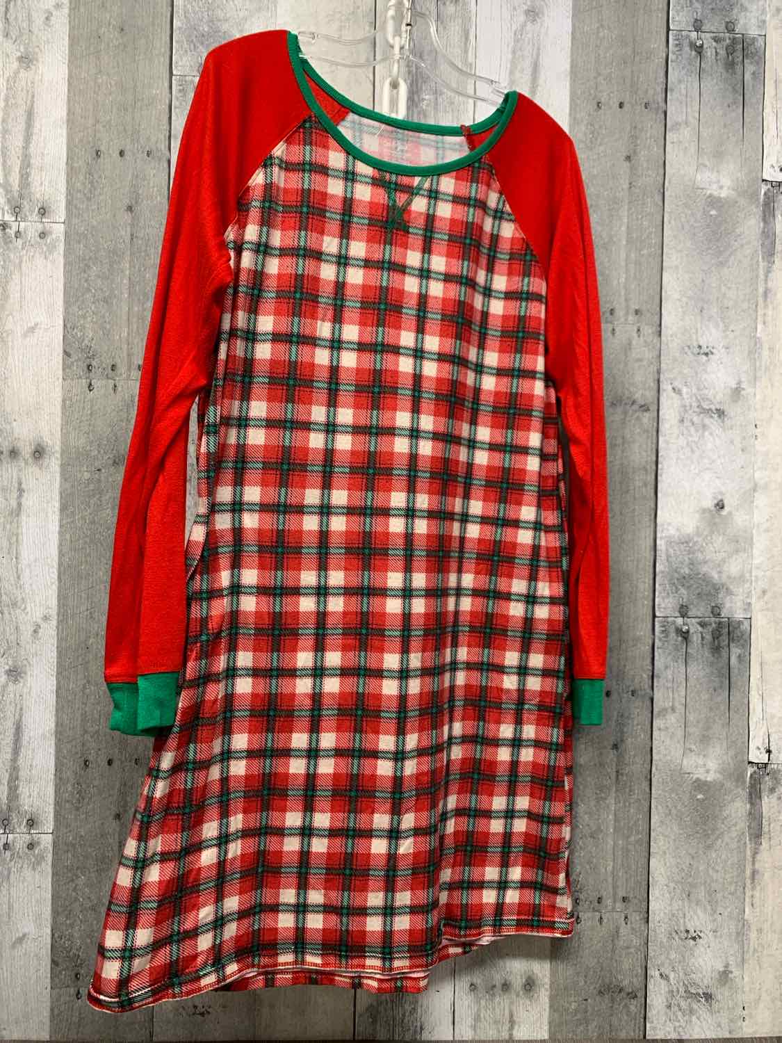 Size 14 Red/Green Cat & Jack Nightgown